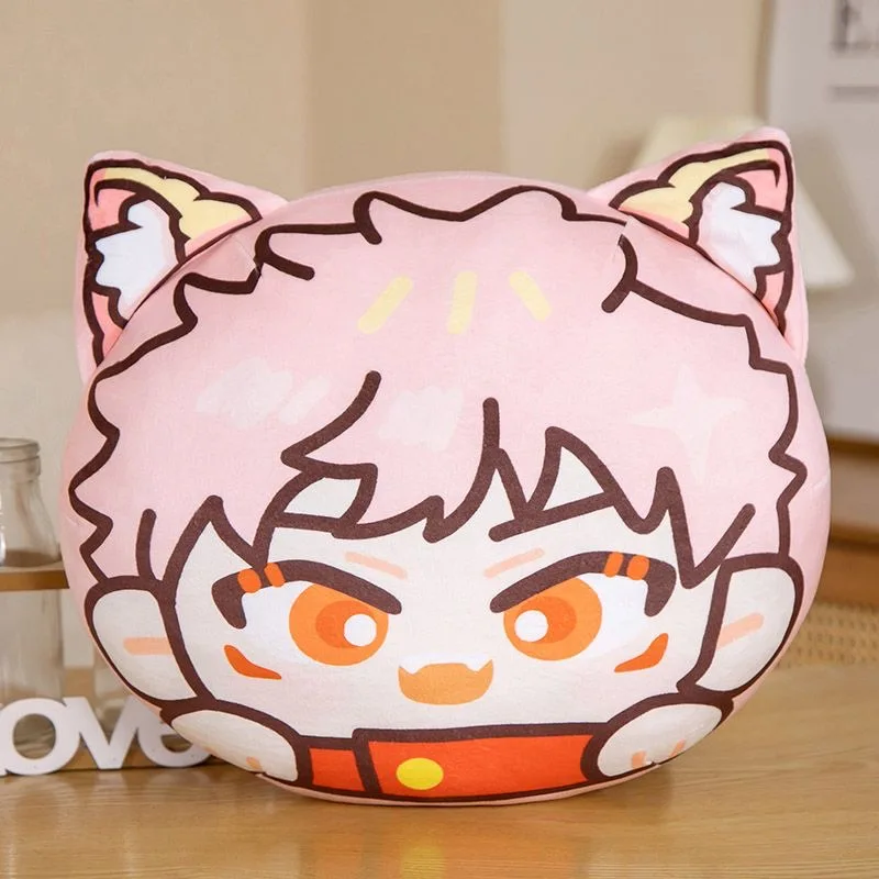 Anime Animation Charm Return to the Battle Five Pillows Understanding Tiger Stick Fu Heihui Plush Tuan