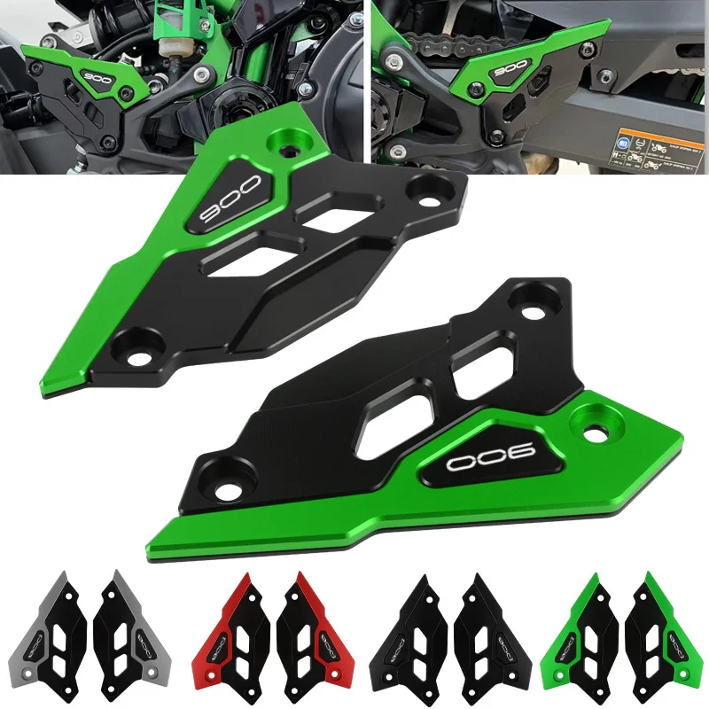 

Аксессуары Z900 для Kawasaki Z900 Z 900 2017-2023 2024: Защита педалей мотоцикла, задняя защита педалей, декоративная накладка на пятку, аксессуары