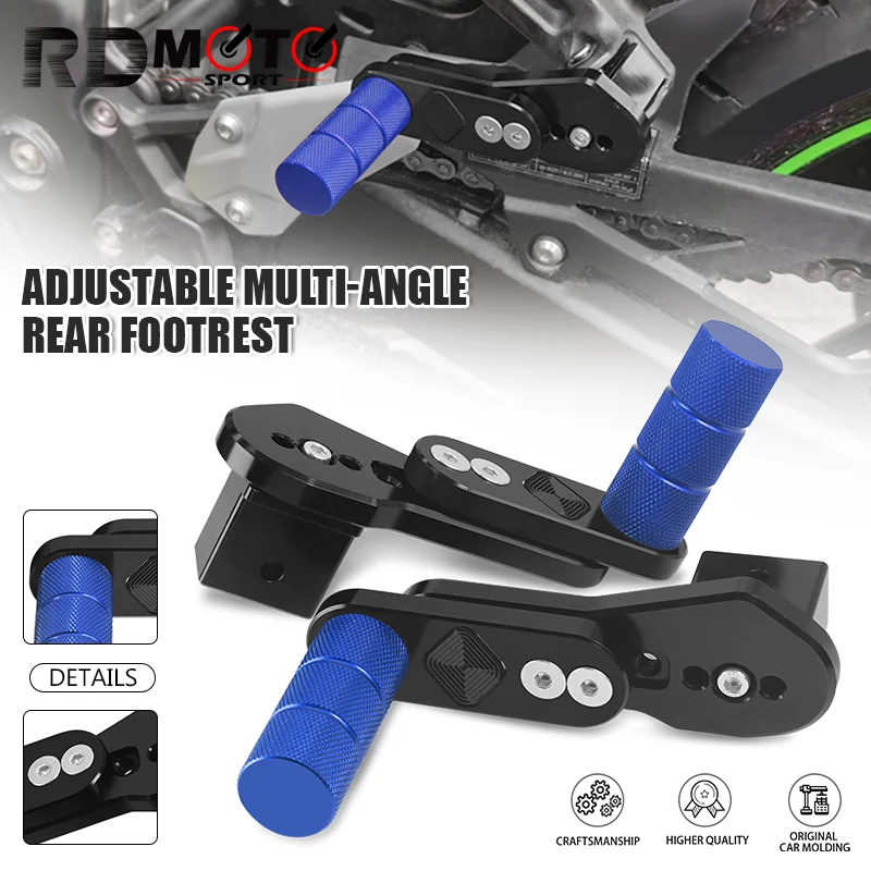 

cbr600rr Adjustable Multi-angle Telescopic Motorcycle Rear Passengers Foot Pegs Footrests Pedals For CBR600RR CBR600RA CBR600F