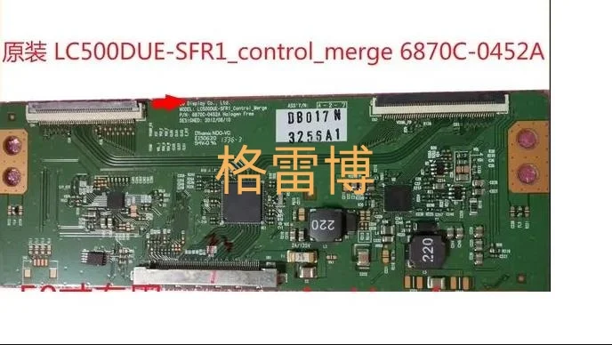 Плата логической платы 6870C-0452A для / 50 42 дюйма, 32-дюймовая плата подключения T-CON 3d