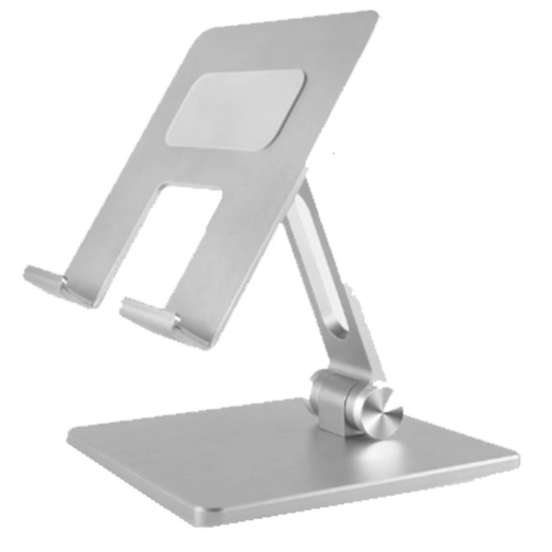 

Aluminum Alloy Tablet Stand Suitable For I Pad High Angle Adjustment Tablet Desktop Multifunctional Bookshelf