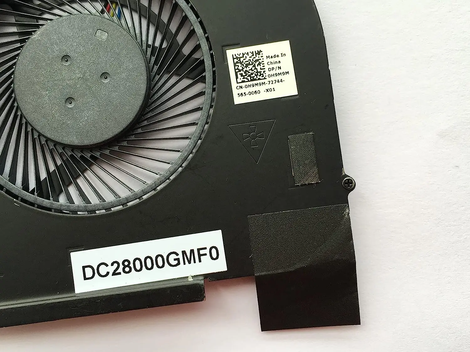 Вентилятор для Dell Latitude E5570 Вентилятор охлаждения процессора для процессора H-типа — встроенная видеокамера Intel UMA — H9M9M 0H9M9M