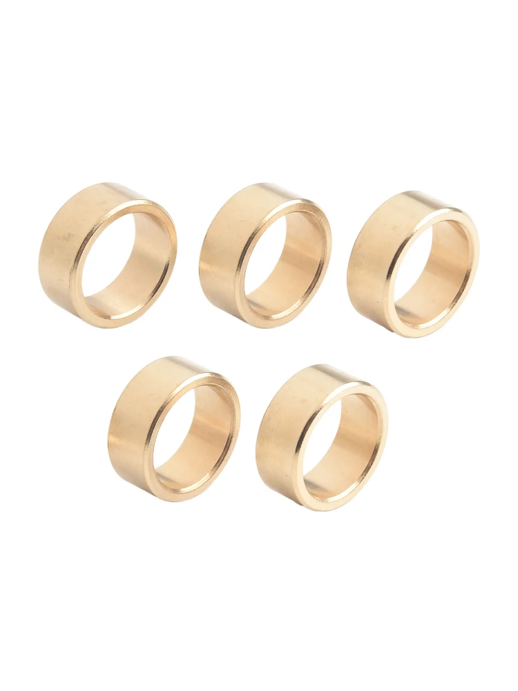 Saw Blade Adapter Reducing Ring Set of 5 Made from Strong Stainless Steel for Compatibility with Multiple Models