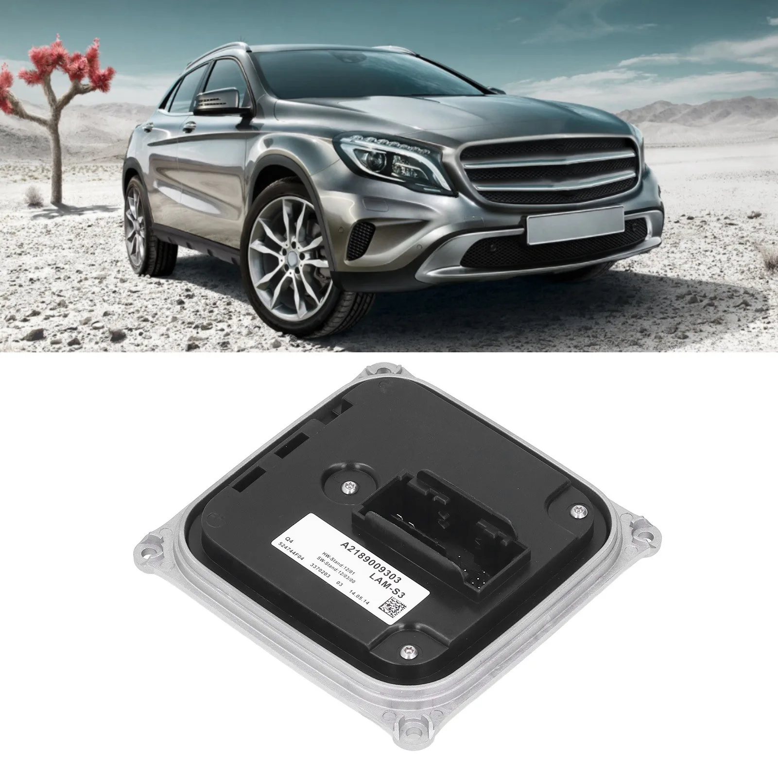 

Автозапчасти Модуль управления светодиодными фарами LAM‐A2189009303 Замена для Mercedes A‐Class W176 2012‐2015 гг.