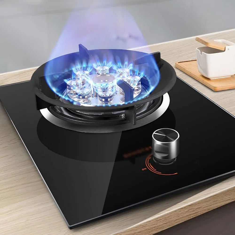 Burner Gas Cooker gas hob Built-in Gas Hob, Table Top Cooking, Portable Lightweight Gas Stove Single Burner， Easy To Use/Compact