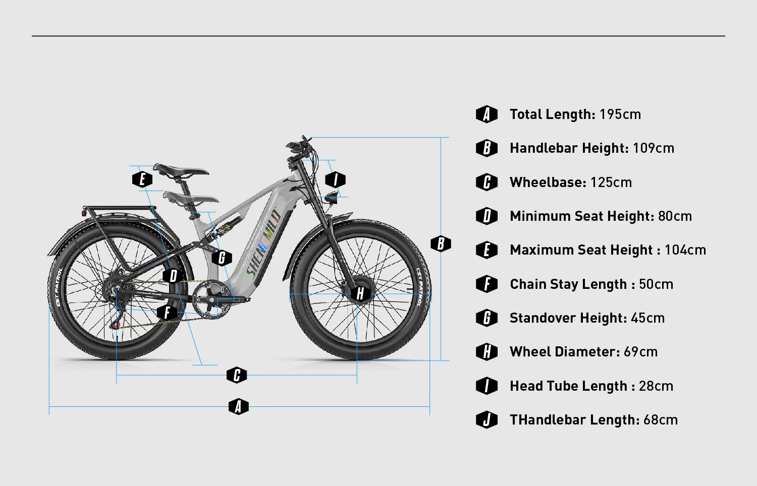 Shengmilo S600 pro Latest Version Adult Electric Bicycle, 48V 25Ah Battery, 80‑90KM Long Range under Pedal‑Assist Mode, 26*3.0‑Inch All‑Terrain Wide Tires, Urban Commuting E‑Bike
