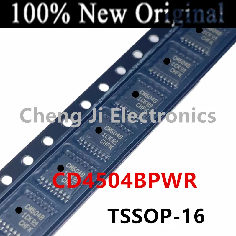 

10PCS/Lot CD4504BPWR CM504B 、CD4093BPWR CM093B 、CD4060BPWR CM060B 、CD4013BPWR CM013B Voltage level converter chip