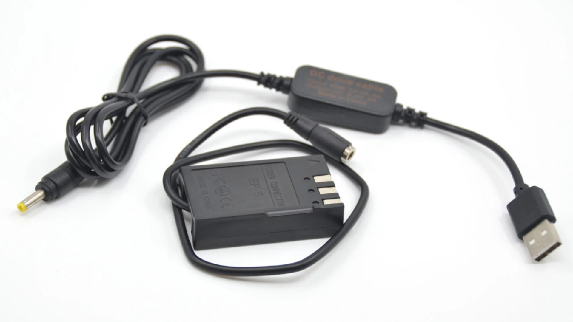 EN EL9 Dummy Battery EP-5 DC Coupler 5V USB Power Cable Supply for Nikon D40 D40X D60 D3000 D5000 Camera