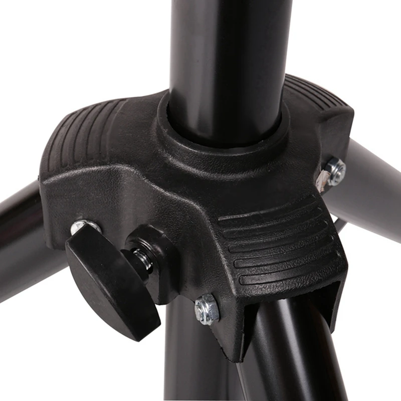 Supporto per altoparlante 2X Supporto per treppiede Treppiede audio KTV Scaffale esterno Supporto da pavimento in metallo