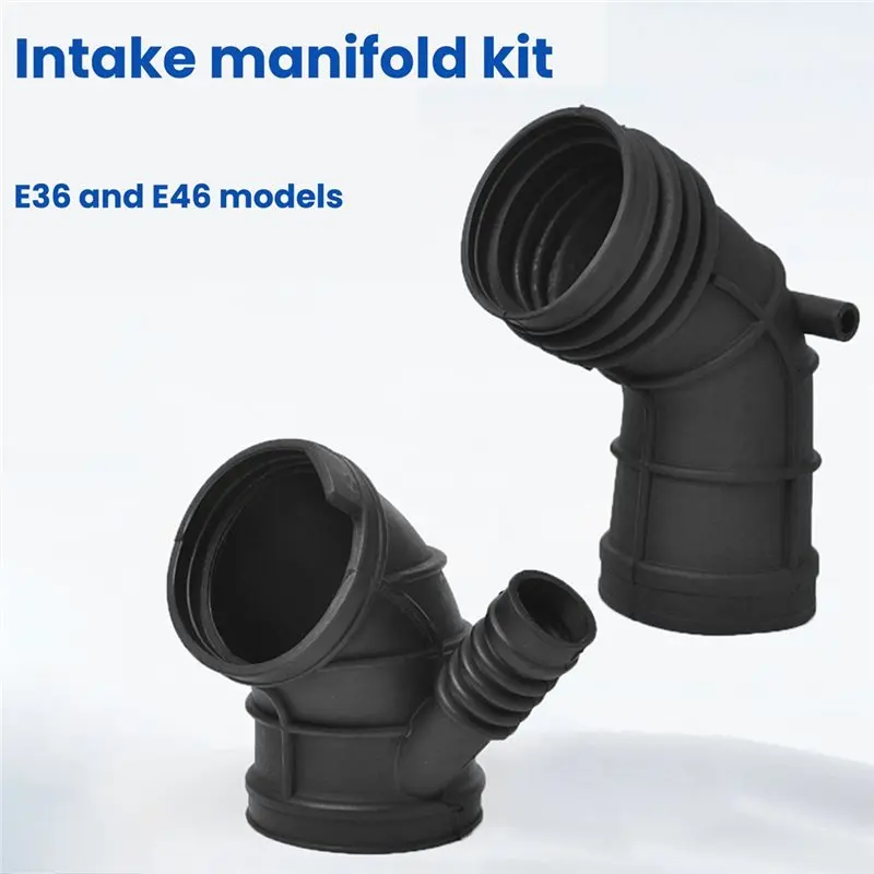 WF-Air Intake Filter Flow Boot Tube Hose 13541438761 13541438759 1Pair For BMW 3 Series E46 E36 Z3 325I 325Xi 330Ci 330I