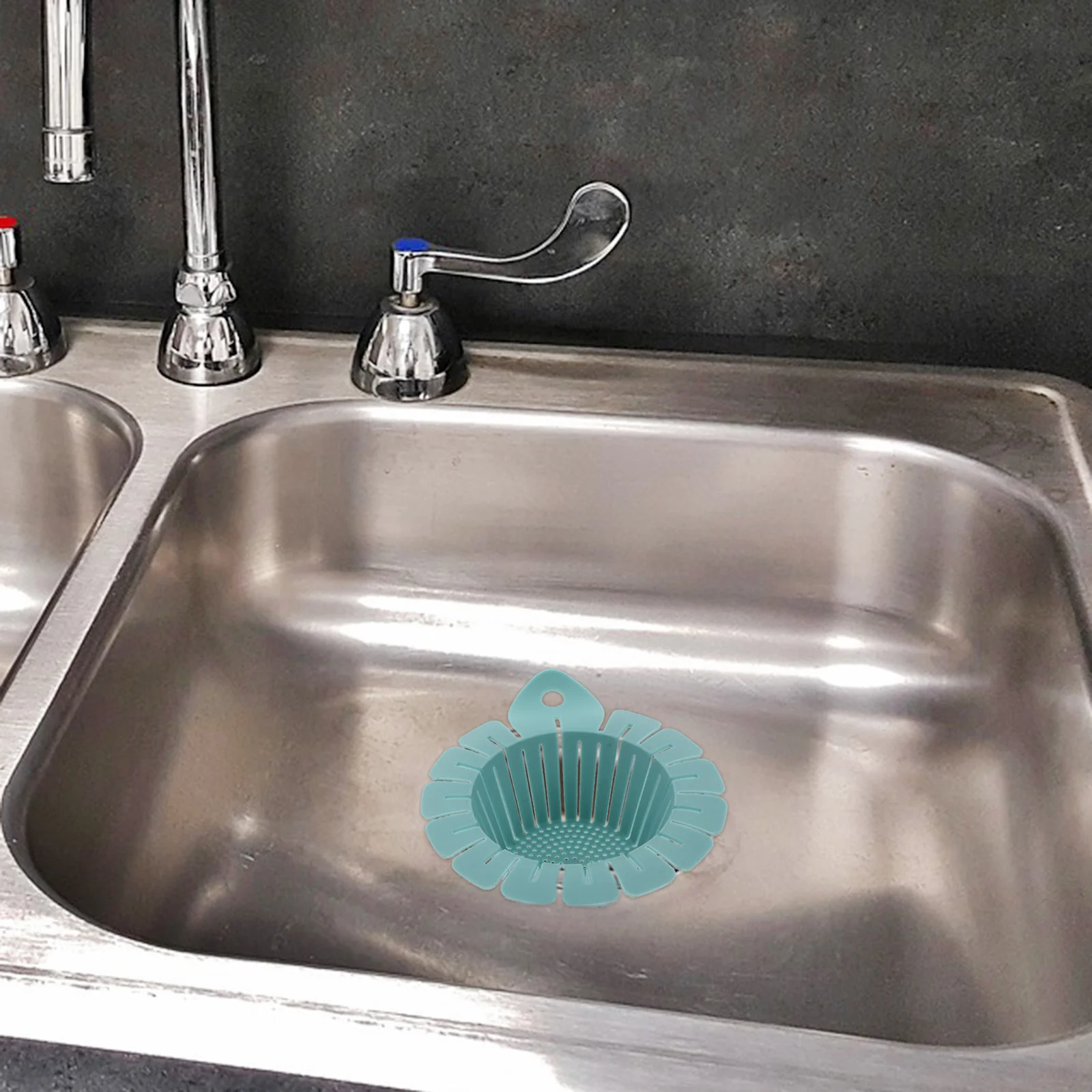 4 шт., корзина для фильтра для раковины, пластиковый кухонный сливной фильтр, ловушка для пищевых отходов, пробка для волос, сито для мусора для кухни, ванны