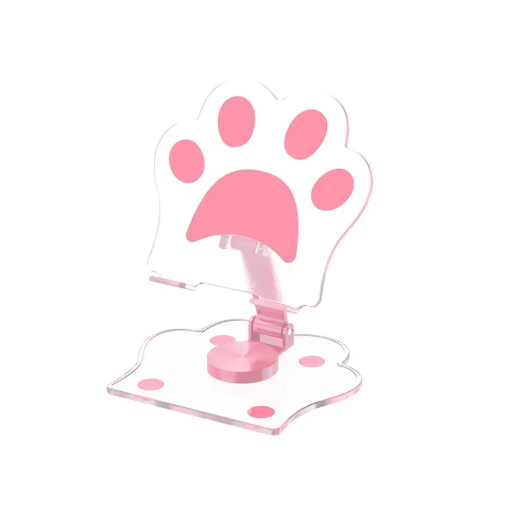 

Cat Claw Mobile Phone Holder Desk Support Adjustable Mobile Phone Bracket Portable Foldable Cellphone Stand Dormitory/Travel