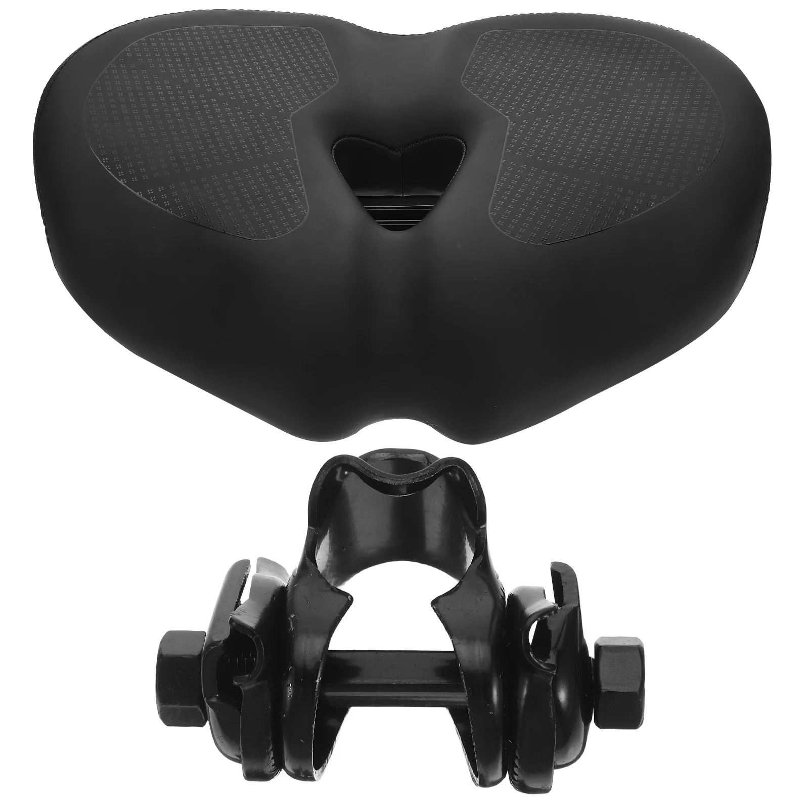 

Short Nose Bike Seat Foldable Wide Padded Cushion for Enhanced Comfort on Electric Mountain and Road Bikes Wide Bike Saddles