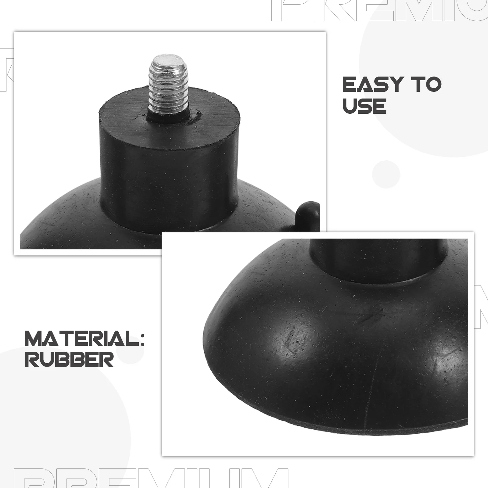 4 قطعة المسمار على أقدام مطاطية الثقيلة الخيوط الأثاث المسوي المضادة للانزلاق الاهتزاز المخمدات الأجهزة منصات القدم