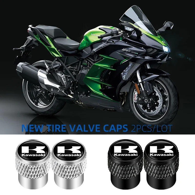 

For KAWASAKI NINJA Z400 Z900 Z1000 Z800 Z750 Z300 Z650 Motorcycle Wheel Tire Valve Cover Cap Plug CNC Accessories