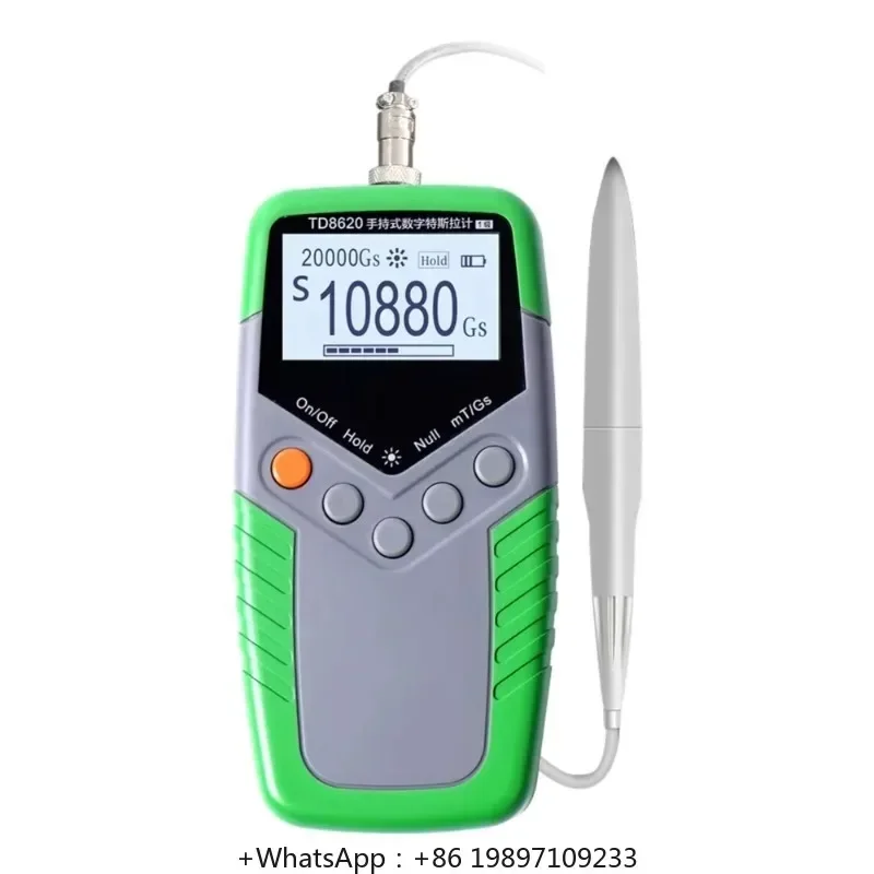 HOTSALE TD8620 Factory Price High Quality Class 5 Accuracy Magnetometer Magnet Tesla Gauss Meter With Communication USB