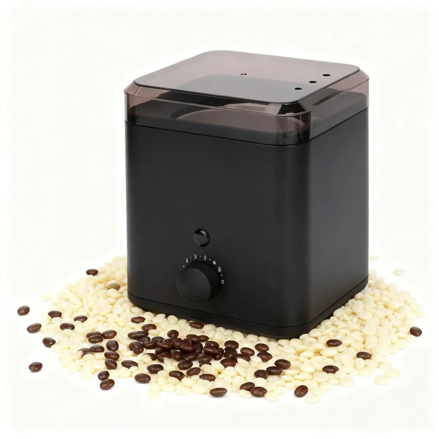 

Portable 14oz Hard Wax Warmer, Quick Melting Mini Hair Removal Machine for Eyebrow, Bikini, Legs, Face (US Plug 110V)