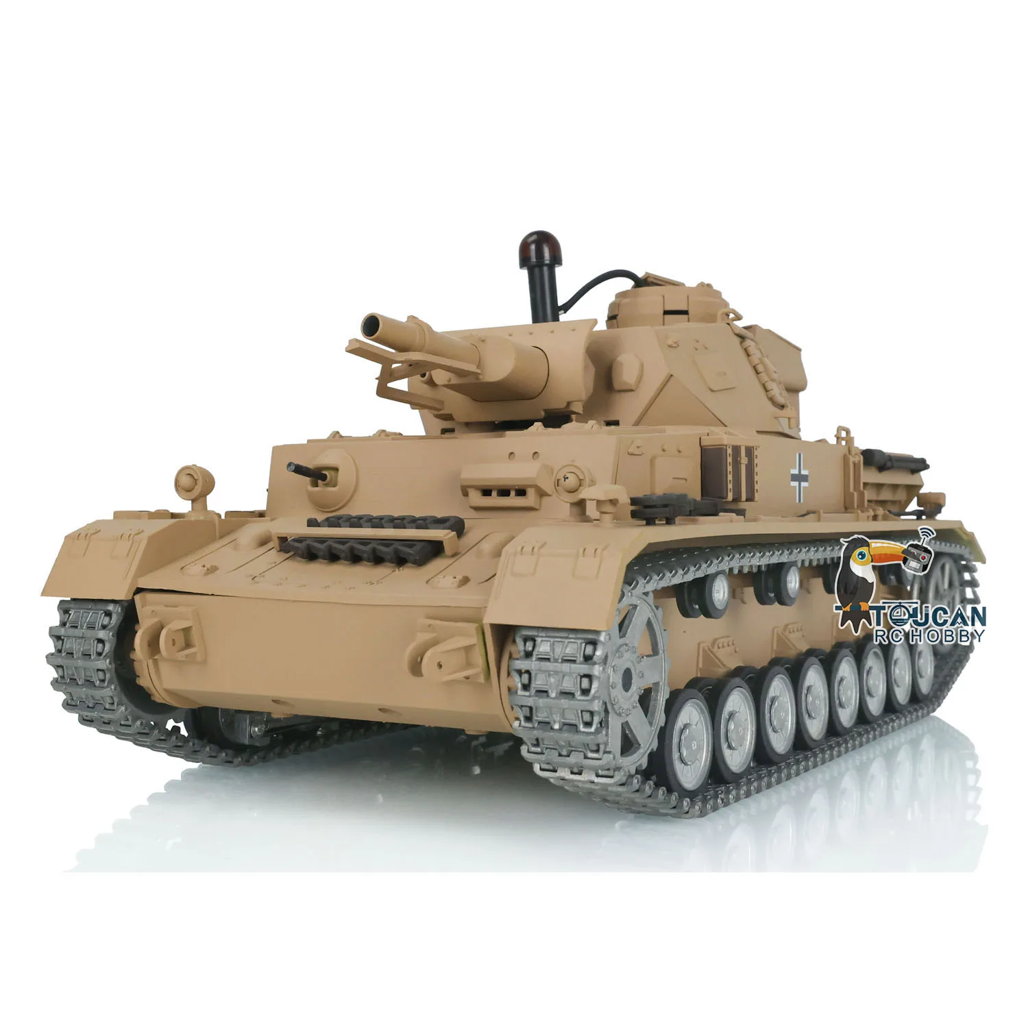 Heng Long 1/16 échelle 7.0 personnalisé Panzer IV F RTR RC modèle de réservoir 3858 pistes métalliques roues radiocommande Panzer voitures TH17385