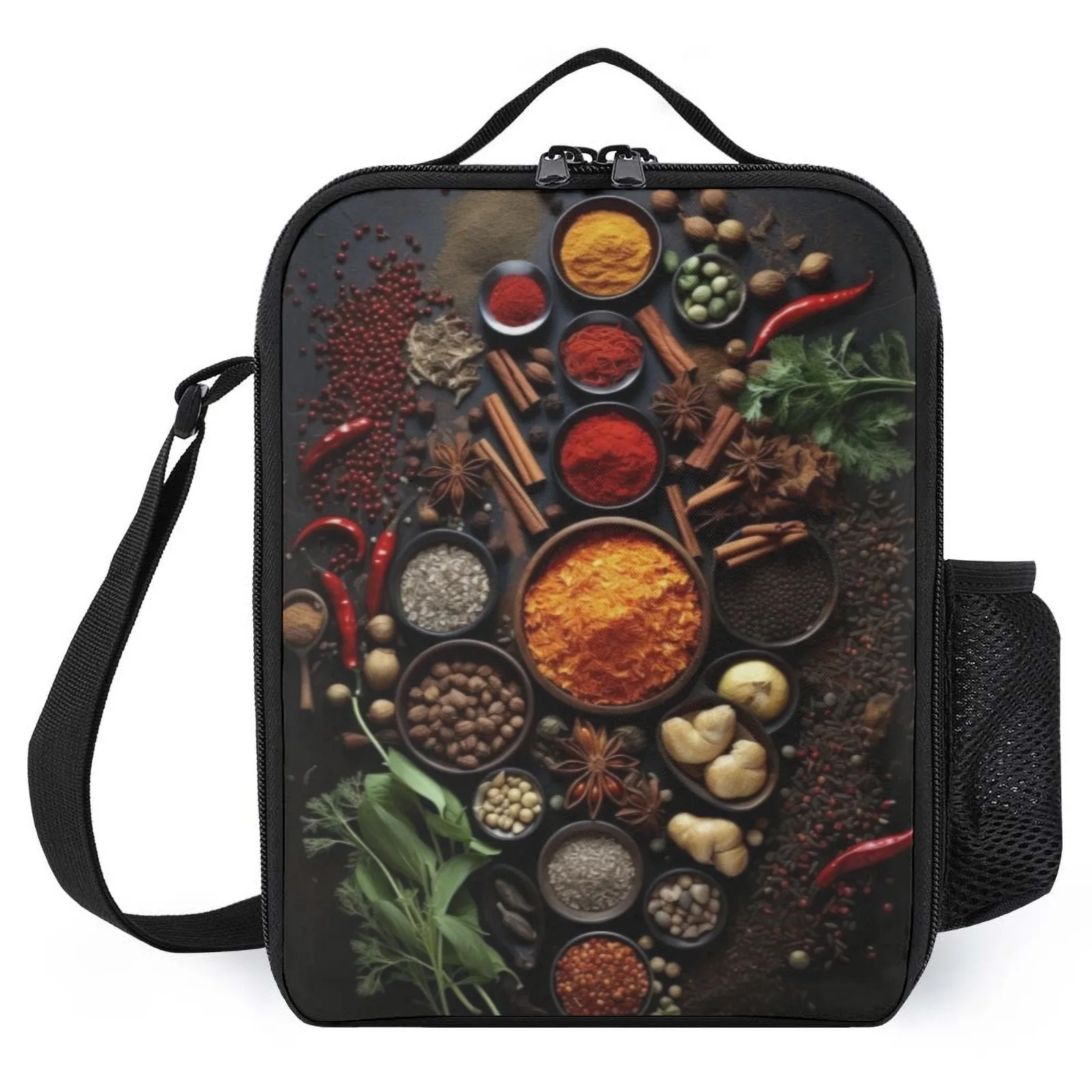 

Детская сумка для пикника с принтом Herbs and Spices_3 Lonchera, милая сумка для обеда, изоляционная сумка для ланча