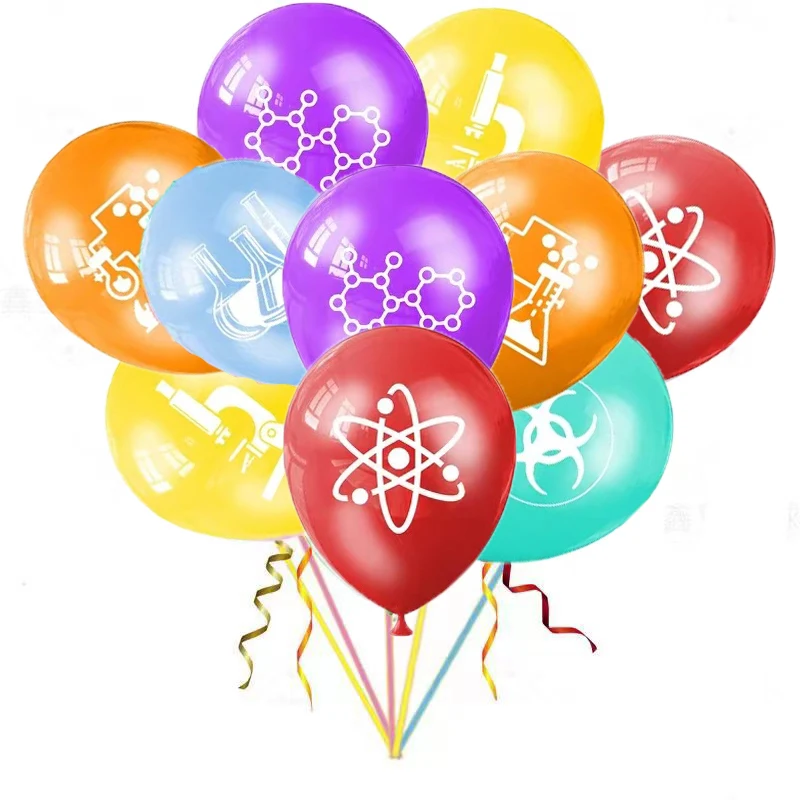 Science Party Balloons Science Themed Balloons for Holiday Celebrations Science Themed Party