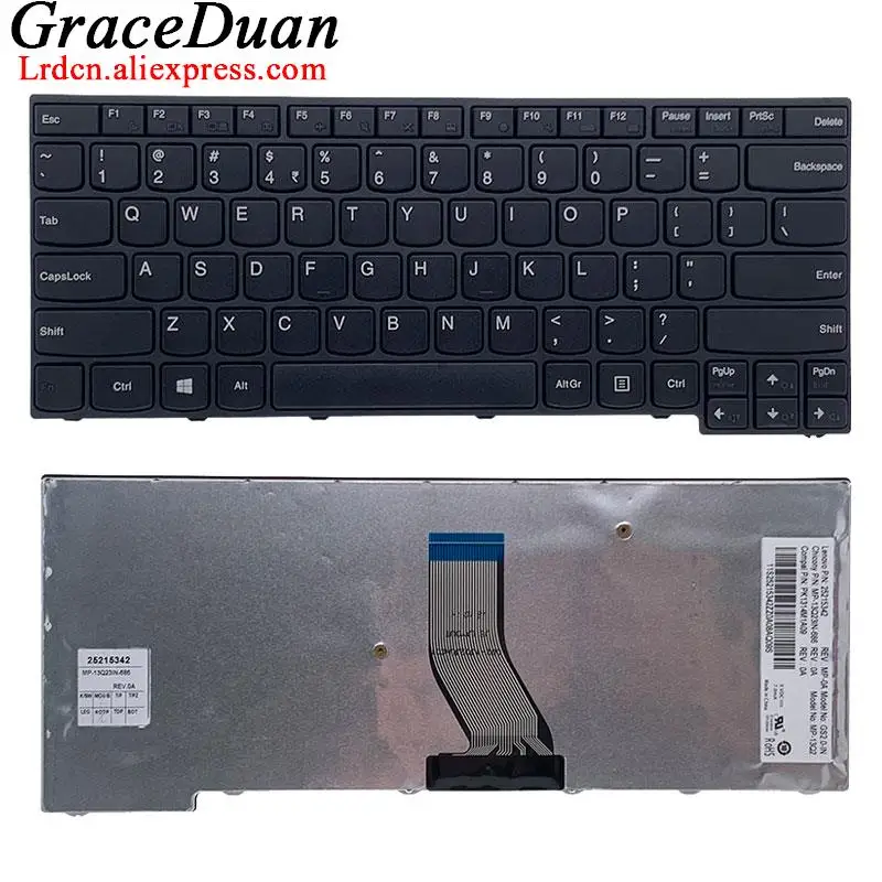 for Lenovo E40 30 70 E41 80 Laptop US English ARA Arabic Keyboard 25215327 25215342 25215372 25215343 25215313 25215369 25215339