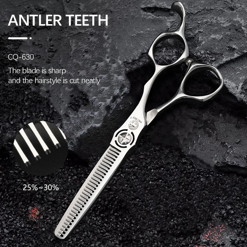 440C steel  Professional Damascus Steel Salon Cutting Trimmer Manufacture Barber Hair Scissors