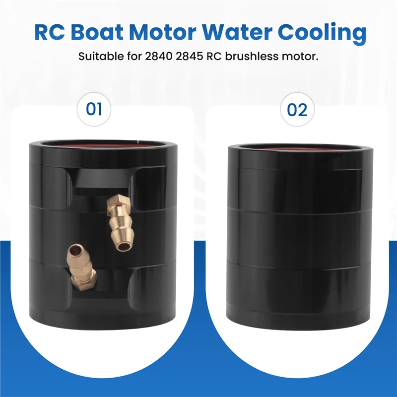 CYGJ-الألومنيوم RC موتور فرش سترة تبريد المياه ل 40 مللي متر RC قارب المحركات 2840 2845 RC قارب