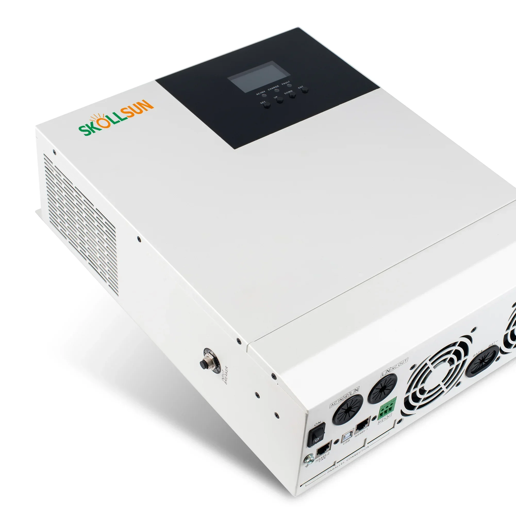 

Лучшая цена на инверторы 3кВт и 5кВт для автономных солнечных систем, инверторы для солнечных батарей для использования на производстве.