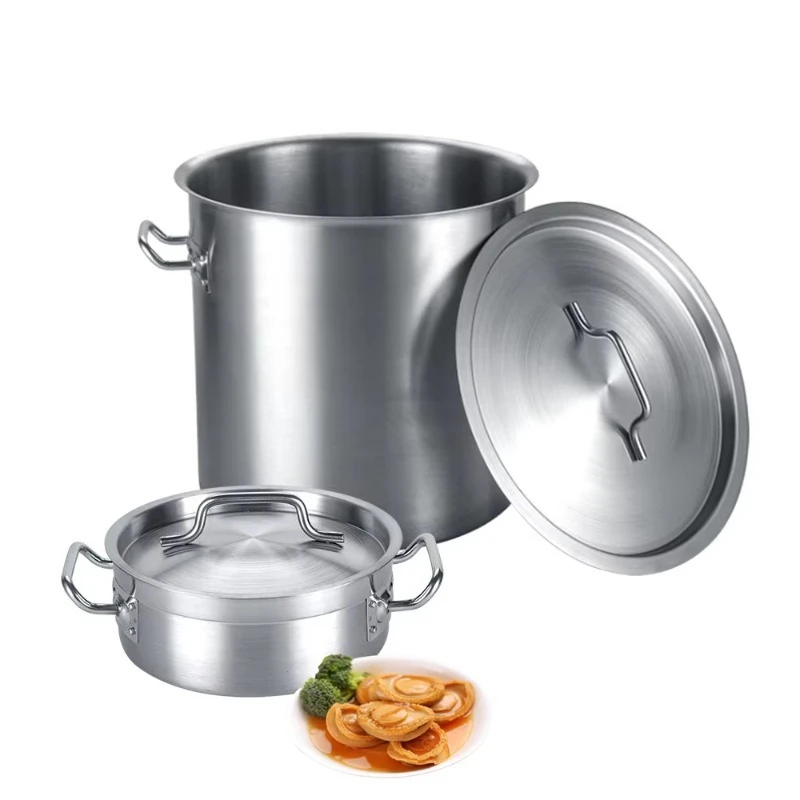 

Multi-size stainless steel saucepan saucepan cooking industrial soup pot
