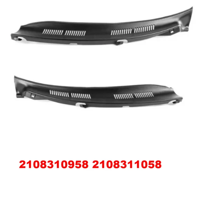 1Pair Front Windshield Wiper Cowl Screen Trim For Mercedes E-Class W210 E300 E320 E430 1996-2003 A2108310958 A2108311058