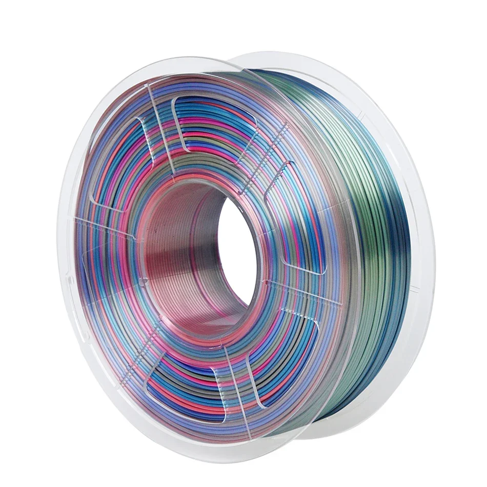 1.75mm 3D Printer Filament Sublimation PLA Rainbow Candy Silk Universe Colorful Printing Material 1Kg for 3d imprimante 250gx4