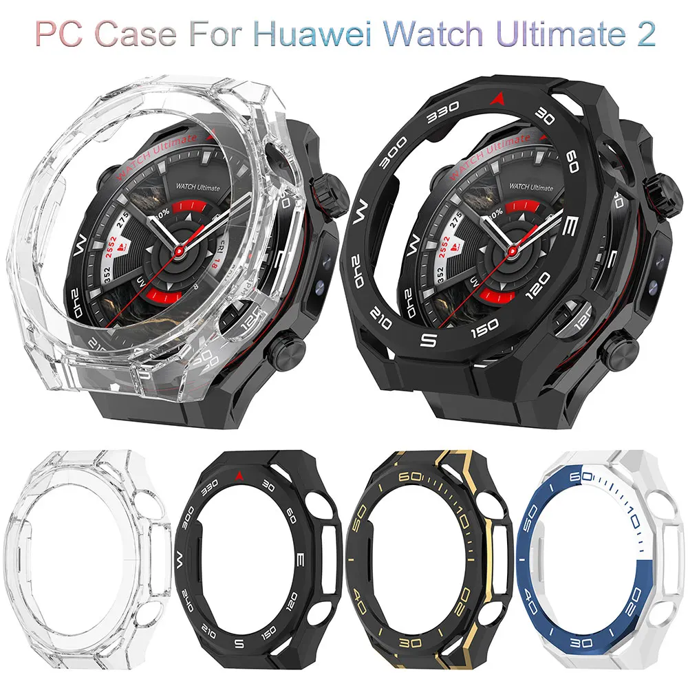 Custodia Protettiva Per Pc Per Huawei Watch Ultimate 2 Sports, Protezione Rigida Per Schermo Intero In Vetro Per Huawei Ultimate2
