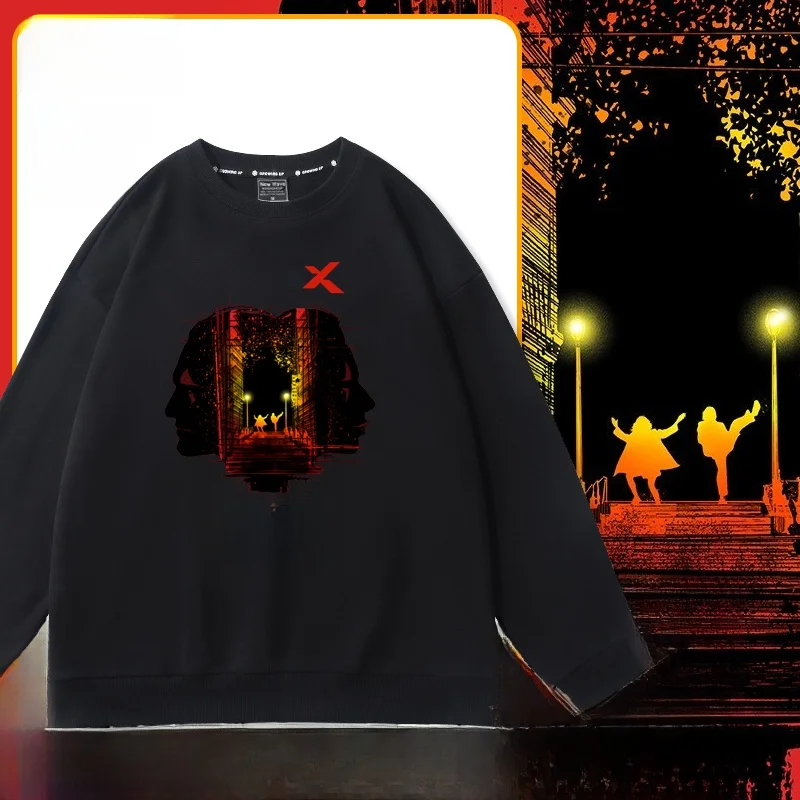 

Худи Joker Double Madn Golden Globe Nominated Phoenix с длинными рукавами, черное, праздничное, модное, молодежное, повседневное, в стиле свитшота