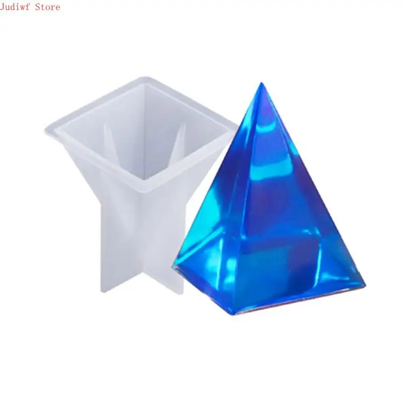 2026 New Clear Pyramid Silicone Mold Flexible Reusable Mold For Resin Art And Decorative Crafts Soap Making Mould