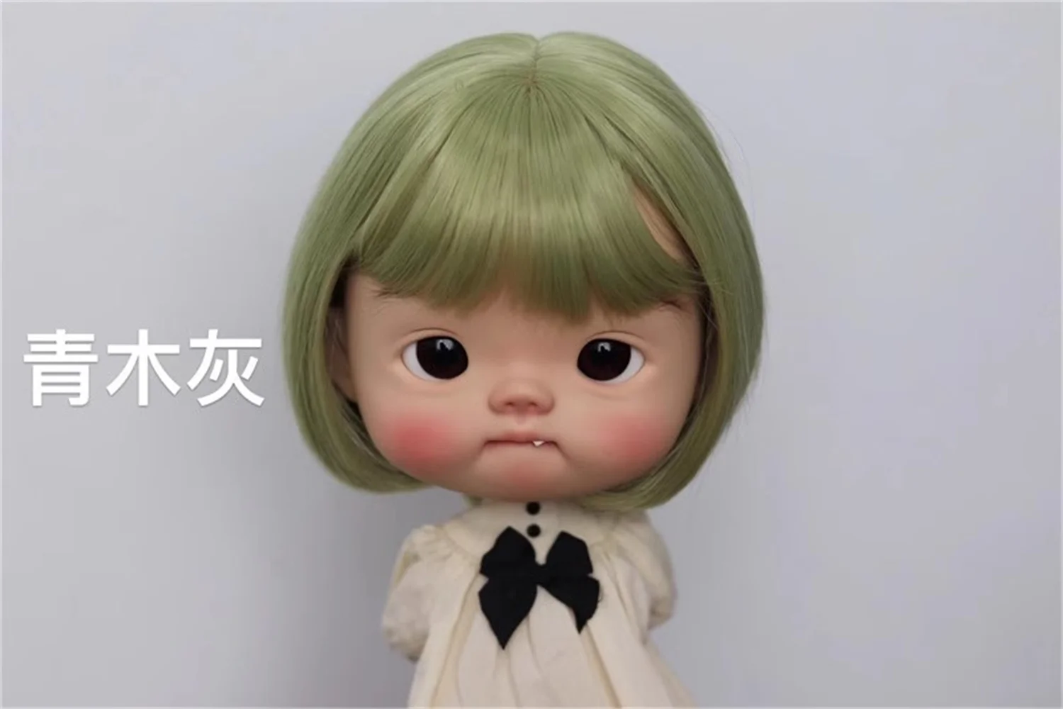 BJD wig  Blythe &qbaby&Da Tou Diandian High temperature silk wig False hair BJD doll accessories