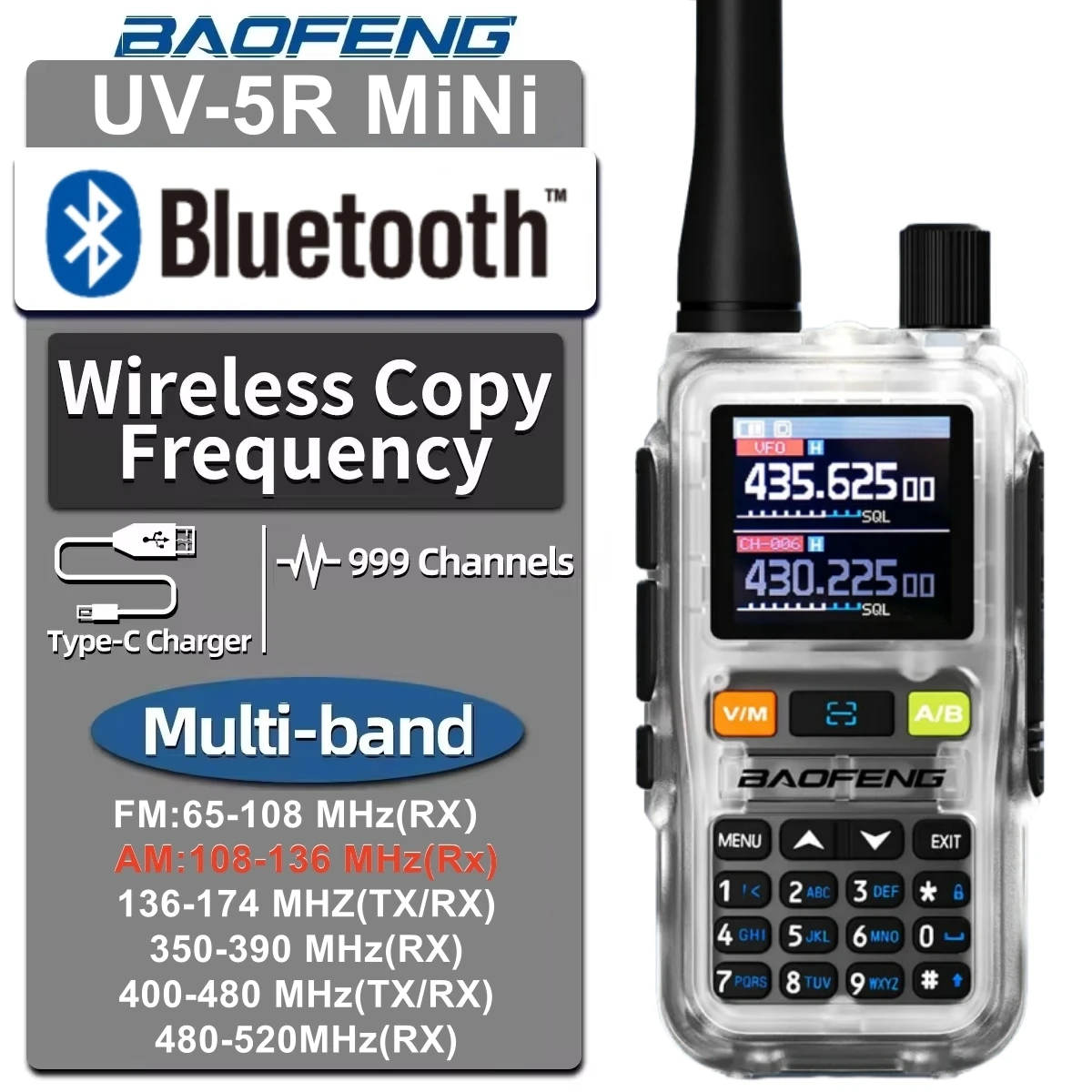 Baofeng 5R Mini Lon… - image