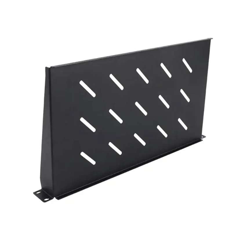 [A92P!】 1U Server Rack Shelf Rack Mount Cantilever Tray For 19Inch Server Cabinet