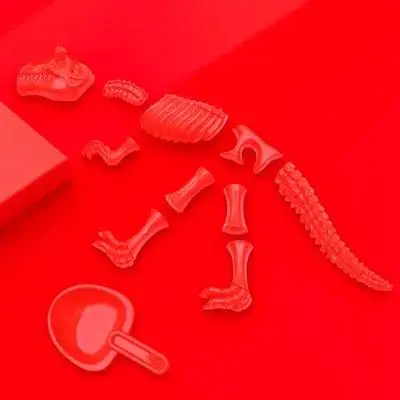 1 Juego de moldes de arena de dinosaurio para playa para niños, juego de plástico Diy, aprendizaje creativo, actividad al aire libre para niños, agua de piscina