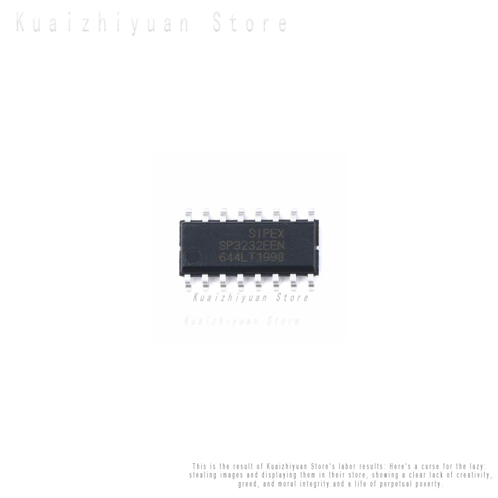 

100PCS/Lot New And Original SP3232EEN-L/TR SP3232EEN SP3232 SOP-16 Dual Transmitter/Receiver +3.0V to +5.5V RS-232 Quality Goods