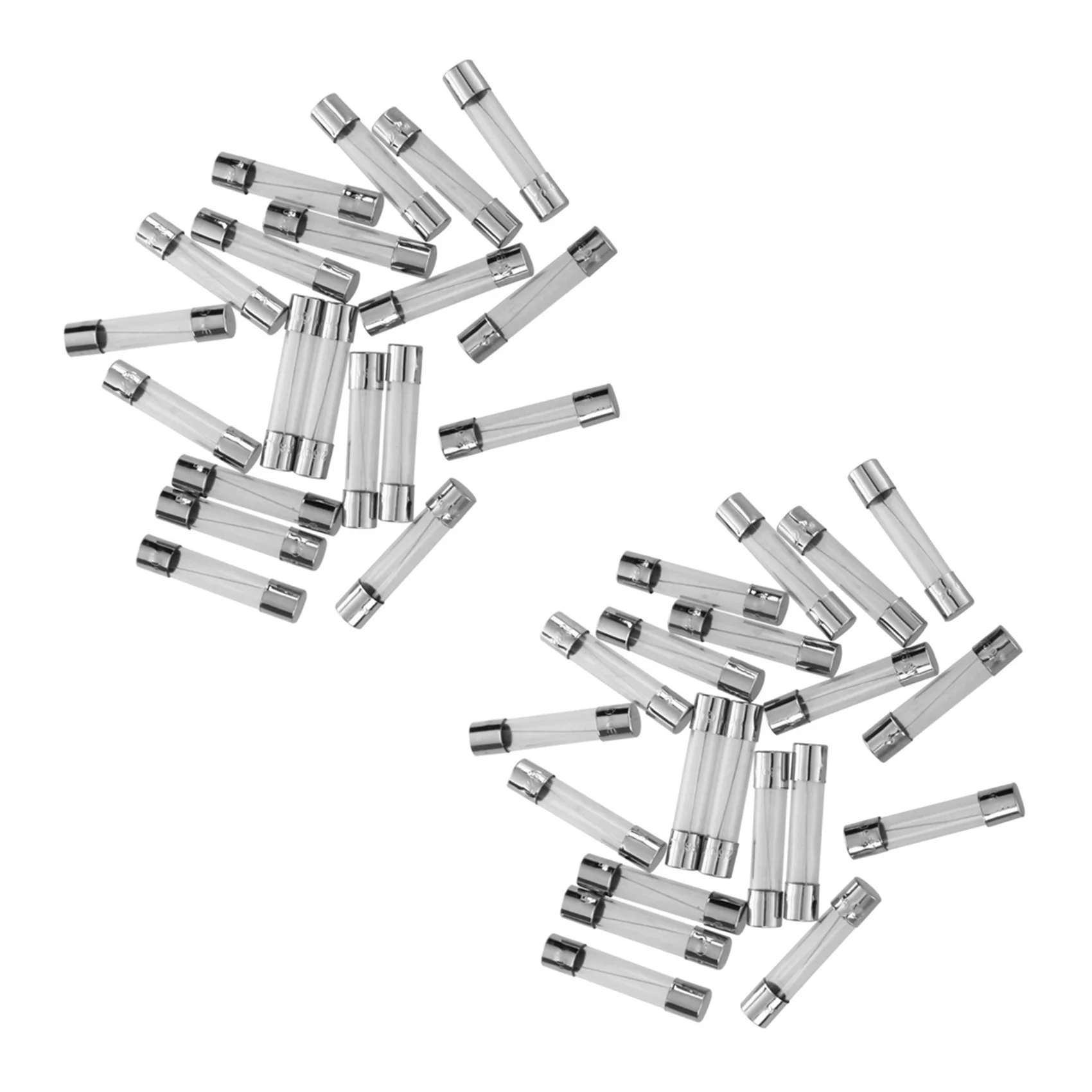 AB42-40Pcs أنبوب زجاجي سريع النفخ فيوز 8A 8 أمبير 250 فولت 6 مم × 30 مم