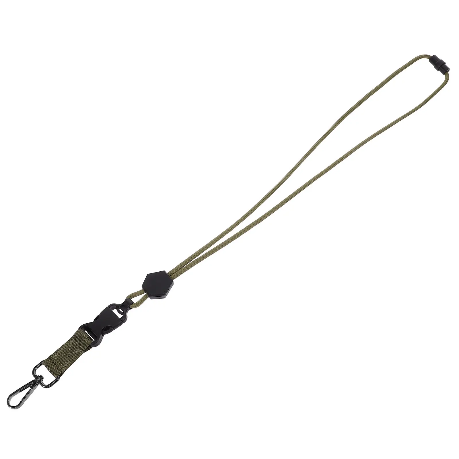 Lanière multifonction pour badge d'identification, en polyester et métal robustes, avec système de sécurité détachable, pour bureau, enseignants, clés, tour de cou