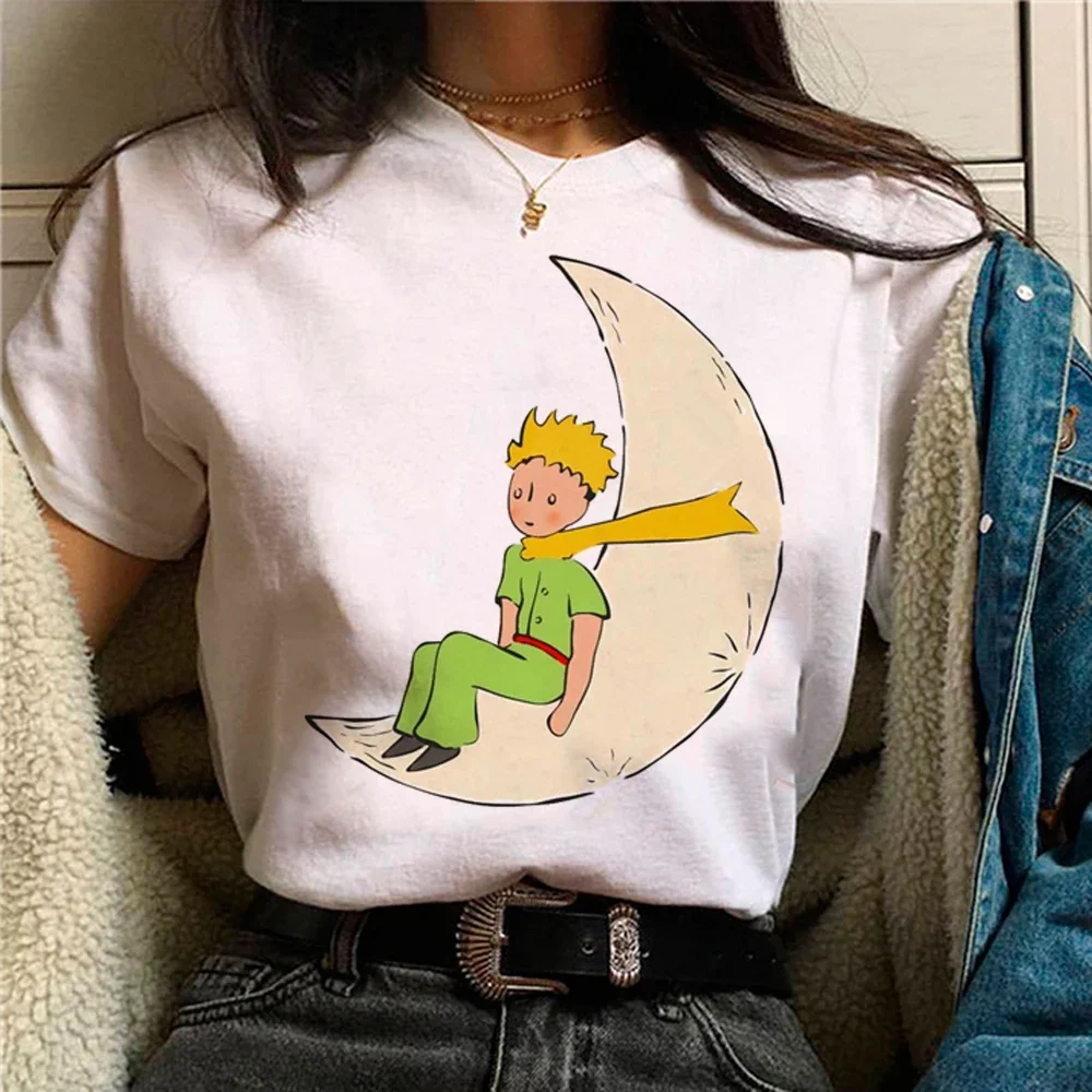 the Little Prince t shirt women graphic streetwear top female comic graphic clothes t-shirt