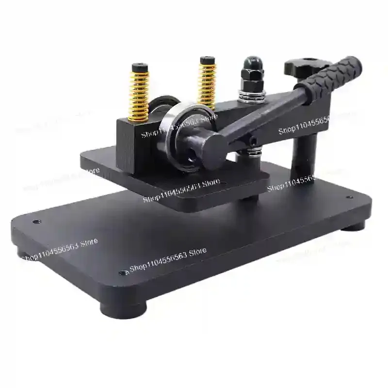 3.0Ton Manual Leather Die Cutter, 12x18cm Workbench, for Fabric/Paper Indentation, Embossing & Pressing