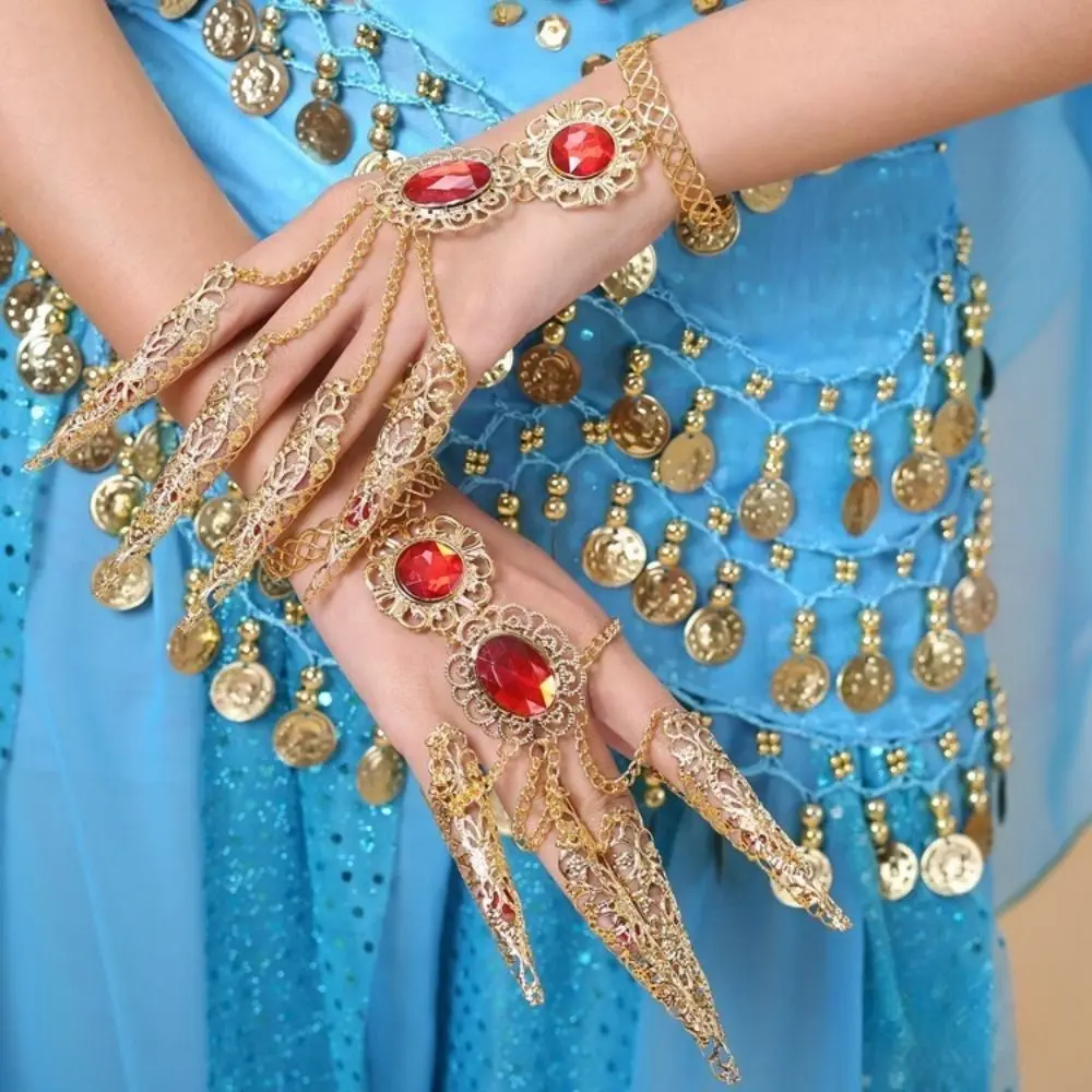 Bohemian Style Sequins Head Chain Indian Dance Design Diamond Embellishment Diamond Hairband Sequins Trim