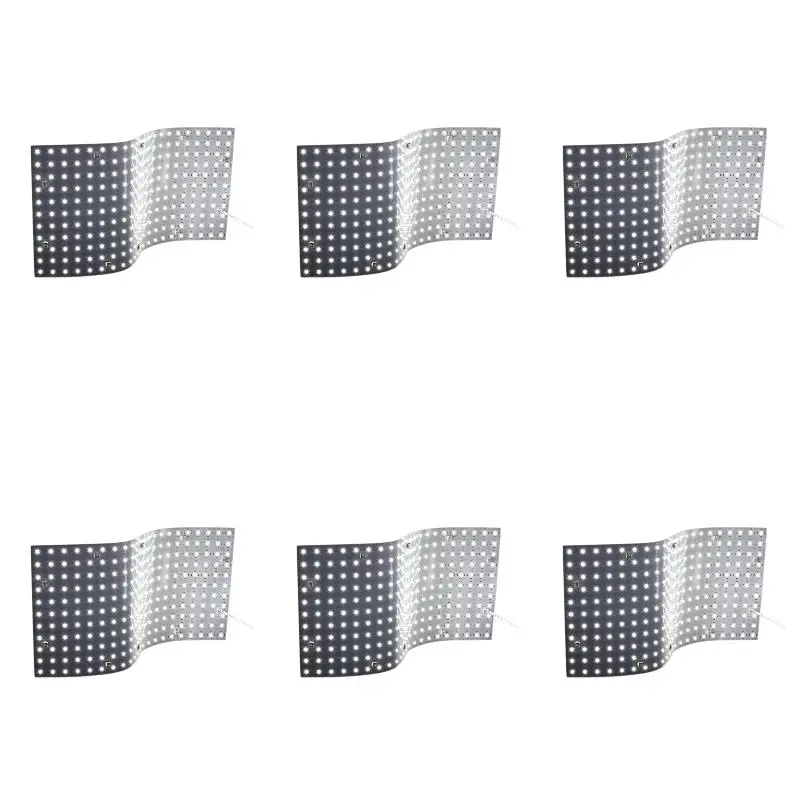 6Pack X(Flexible LED Panel Sheets 490x245mm DC24V 28W 242LED for Kitchen Countertop Advertising Backlight