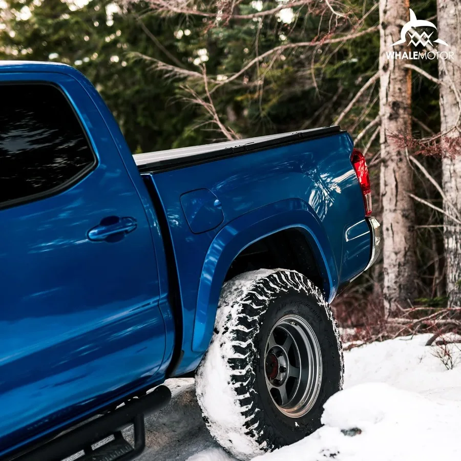 غطاء سرير شاحنة صلب قابل للطي لسيارة دودج رام 1500 موديلات كلاسيكية جديدة 20022025 2500 3500 Series (20032025) معيار 6.4 قدم #6