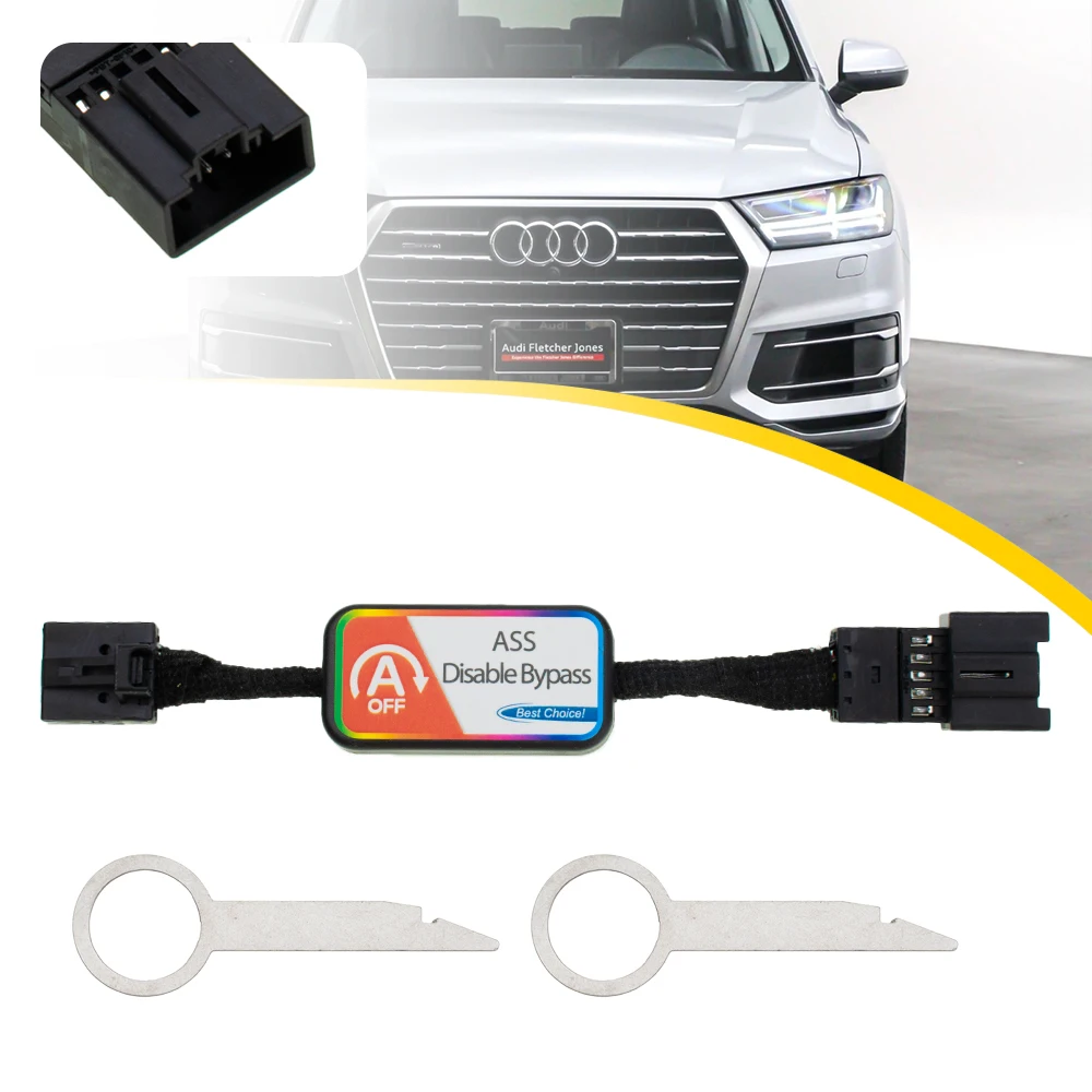 

For 2016-2019 Audi Q7 Automatic Start And Stop Engine Off Device Control Sensor Auto Stop Canceller Car Accessories