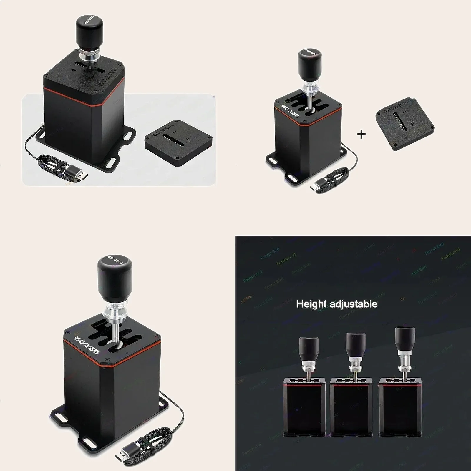 For PC USB Sim Racing Games H Sequential Shifter Wheel Gears S Compatible Logitech G29 G27 G920