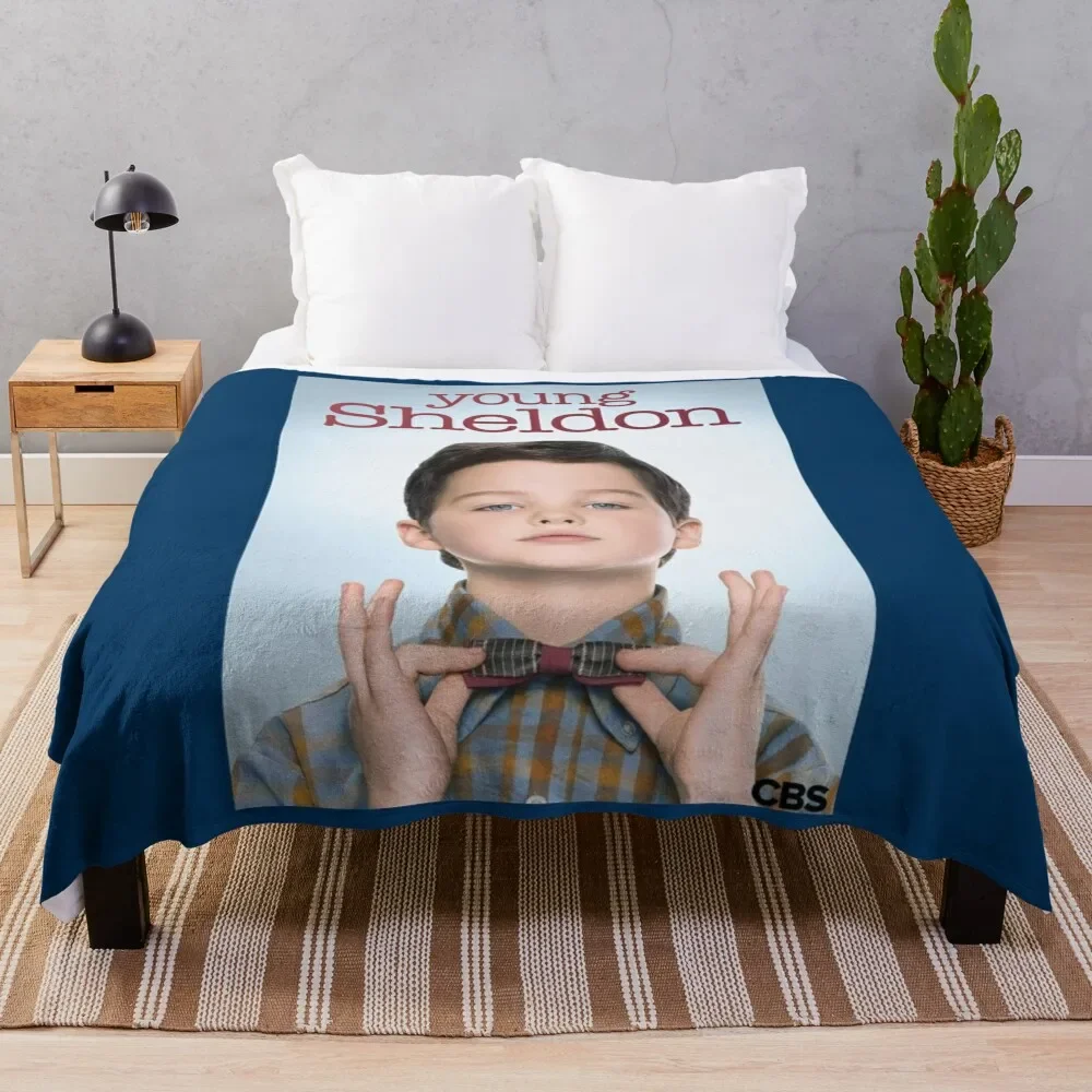 Young Sheldon Throw Blanket for sofa Designers Blankets