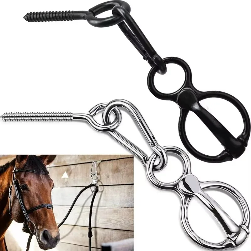 

Самые продаваемые пряжки для недоуздков и поводков для лошадей и крупного рогатого скота из высокопрочной низкоуглеродистой стали, серебристо-черные